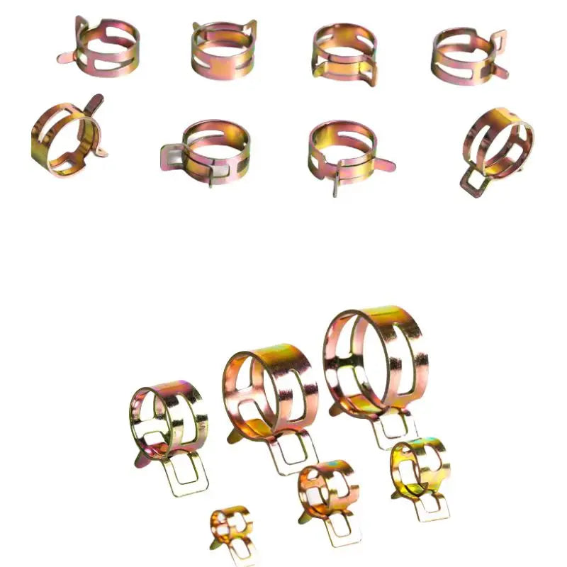 Fastener 5mm 6mm 7mm 8mm 9mm Spring Clip Fuel Water Line Hose Pipe Air Tube Clamps Fuel Water Tube Clamps Fastener