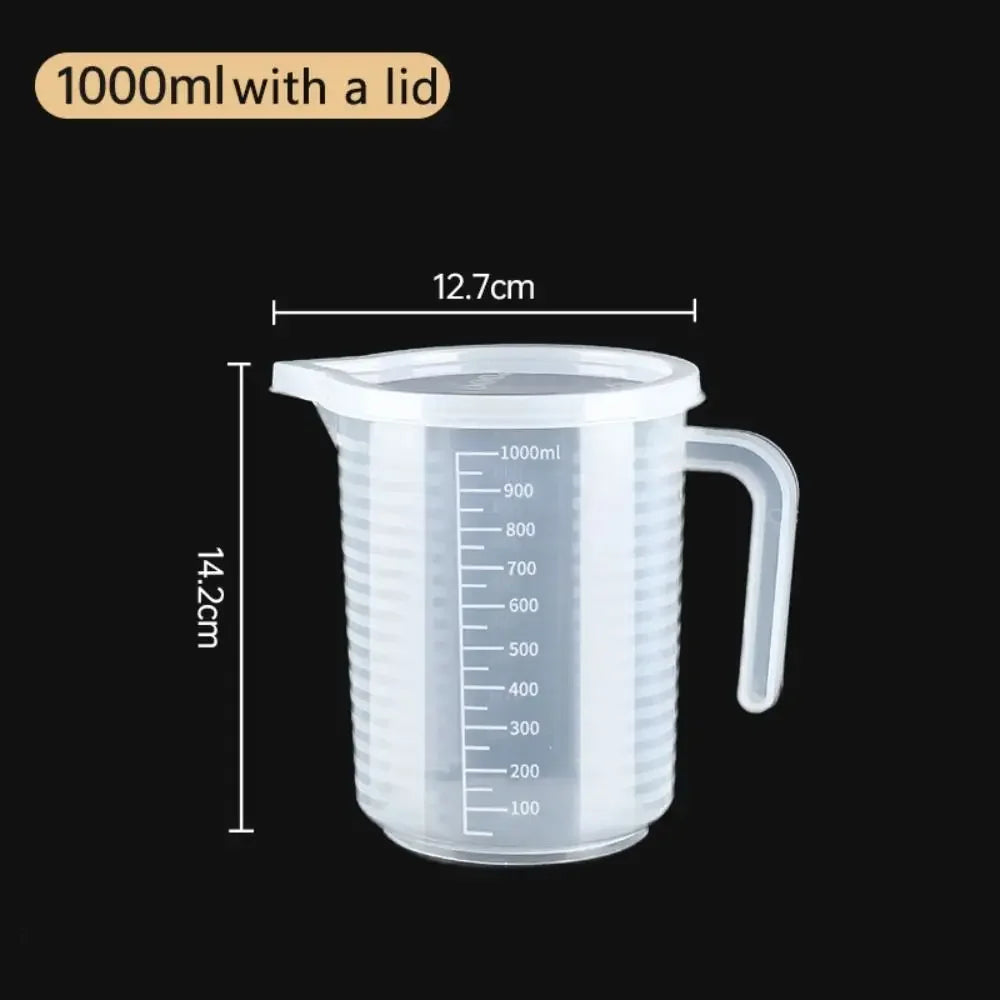 100-5000ml Thickened Plastic Measuring Cup with Scale Food Grade Measuring Cup Experimental Measuring Cup Beaker Plastic Cup