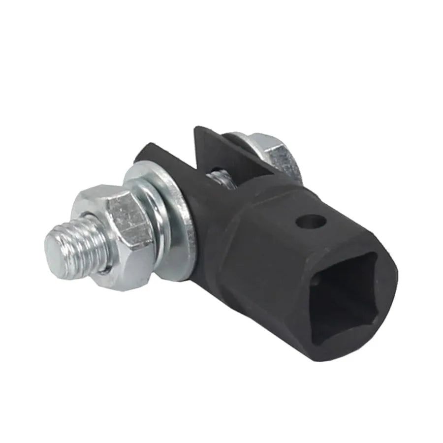 1/2 Inch Scissor Jack Adapter Chrome Vanadium Steel Ratchet Socket Wrench Auto Truck Tire Replacement Tool