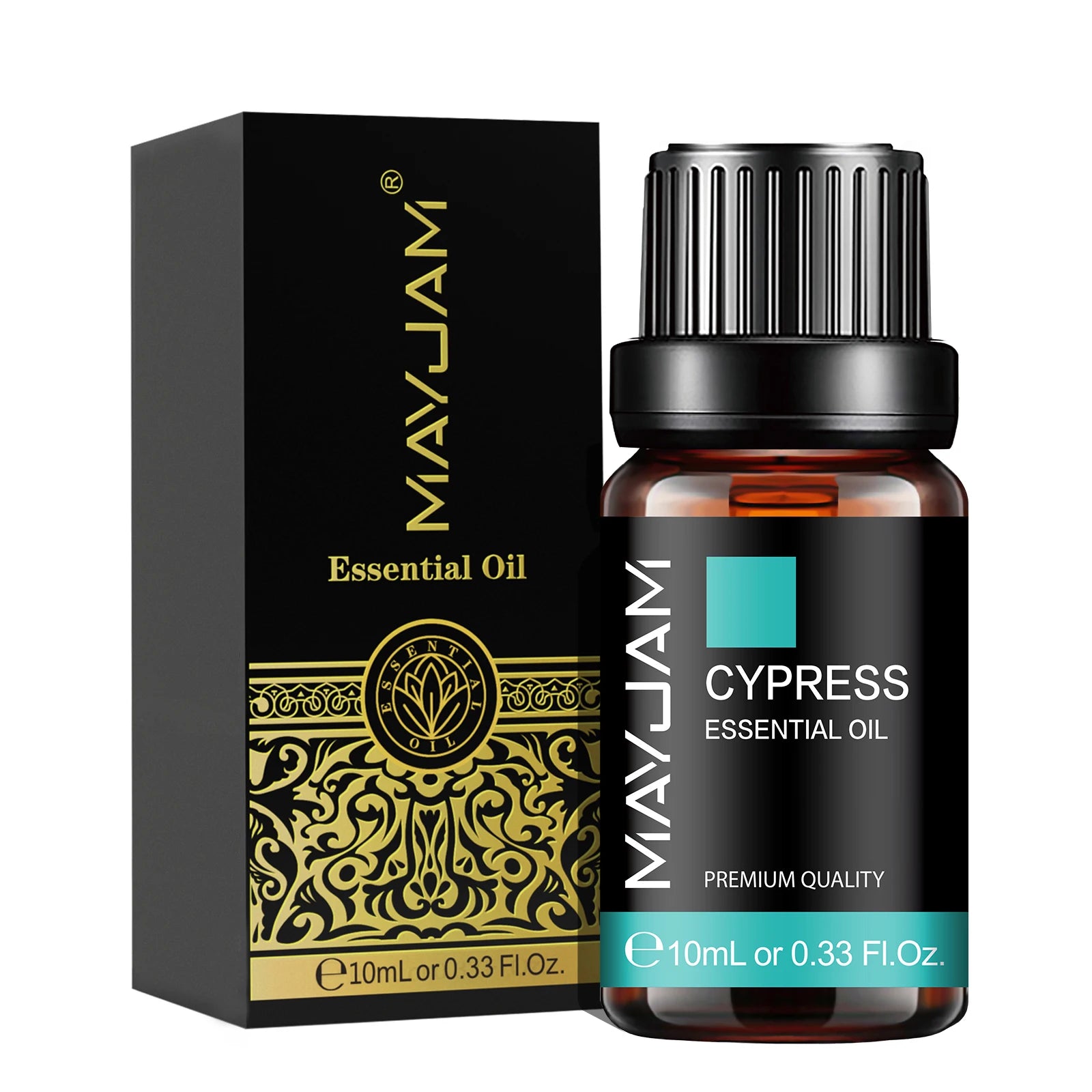 MAYJAM 10ML Myrrh Camphor Thyme Vetiver Cypress Cajeput Essential Oil For Humidifier Diffuser Burner Making Scented Candle