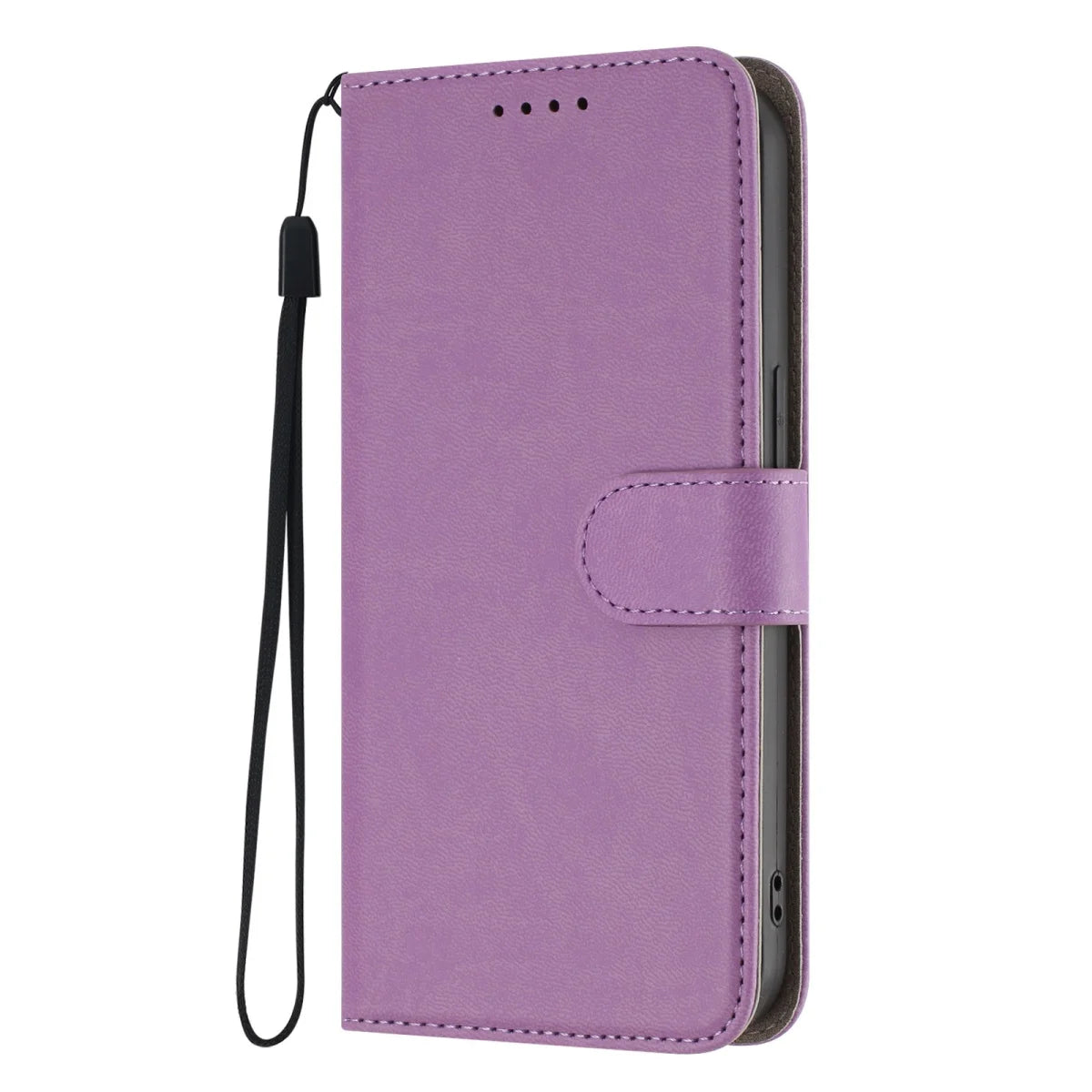 For iPhone 17 18 Pro Max Solid Color Luxury Leather Flip Case on For iPhone 17 16 15 14 13 12 Pro Max Plus Air 16E Wallet Cover