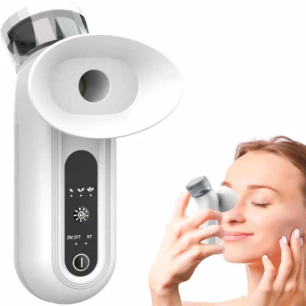 Electric Eye Massager with Nano Steam Moisturizing Spray Eye Massage Device for Dry Eye Eyes Massage Humidifier for Eye Care