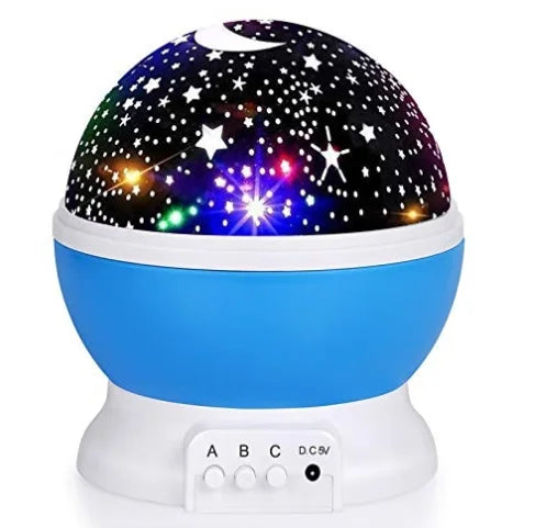 GGbingo Night Lamp Projector Starry Sky Night Light Lamp Decor Rotating Starry Nursery Moon Galaxy Projector Table Light