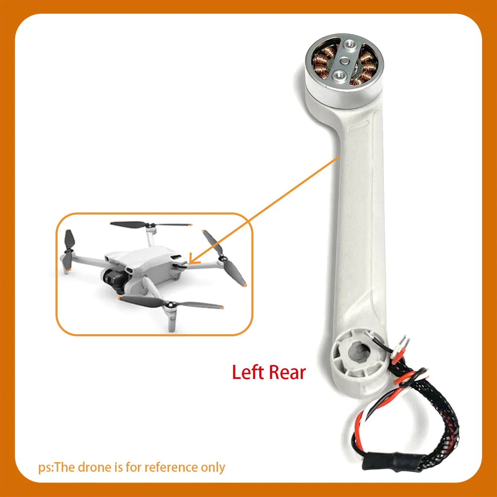 For DJI Mini 3 Shell Engine Motor Arm Gimbal Motor Yaw Motor GPS ESC, Propellers, Body Accessories, Tested in Good Condition