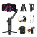 Smart XPro Smartphone 3 Axis Gimbal Stabilizer For iPhone and Android Smartphone Shooting Video With fill light effect