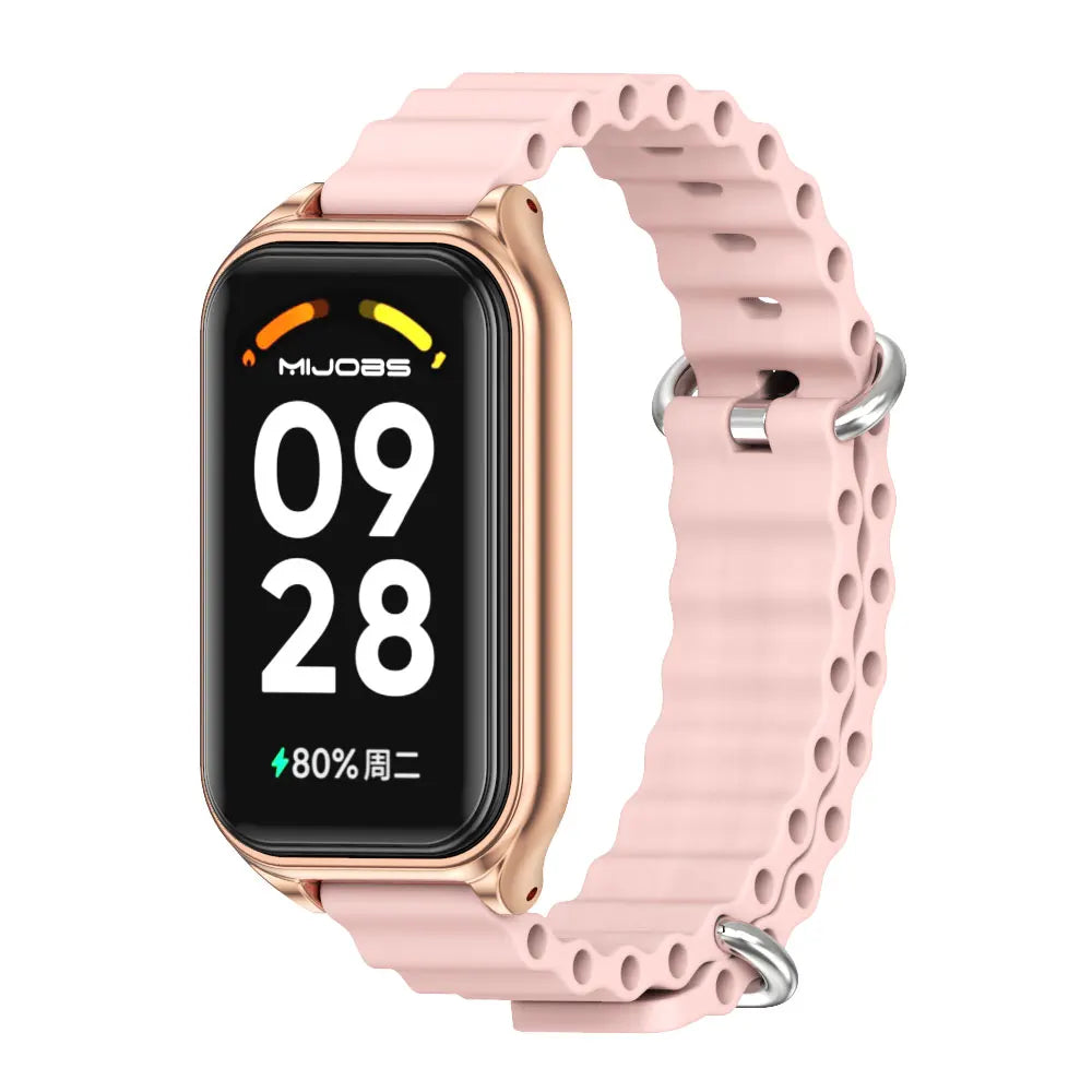Strap for Redmi Smart Band 2 3 Bracelet Silicone Wristband Replacement Accessories Waterproof Watch Band for Redmi Band 2 Correa