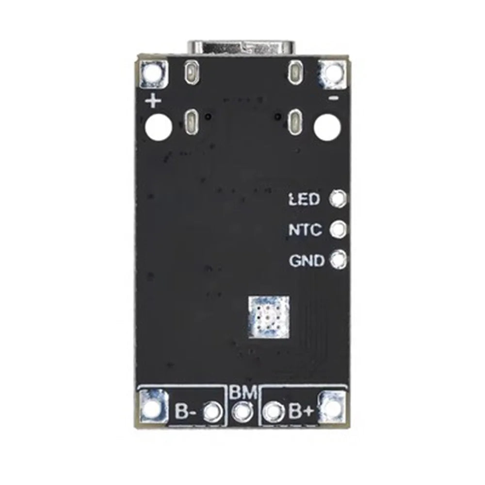 Type-C USB 2-3S BMS 15W 8.4V 12.6V 1.5A Lithium Battery Charging Boost Module With Balanced Support Fast Charge With Indicator