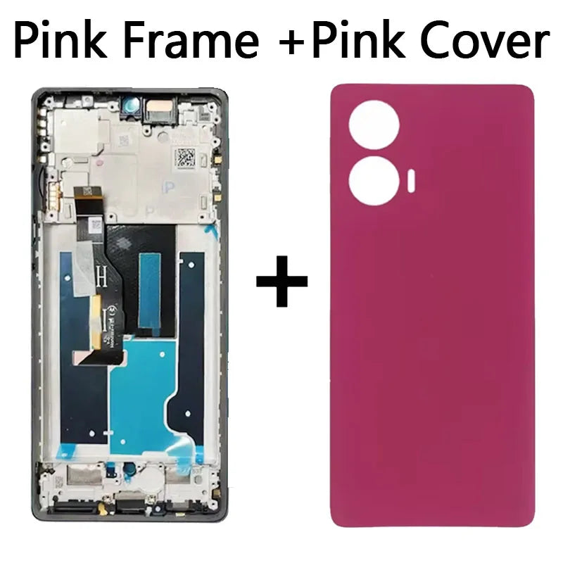 6.7"AMOLED LCD For Motorola Edge 50 Fusion LCD Display Touch Screen Digitizer For Moto Edge 50 Fusion Display