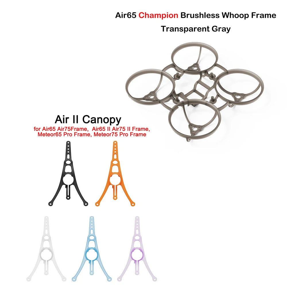 BETAFPV Air65 Champion Brushless Whoop Frame-2.20g 65mm Tiny Whoop, Air 65 II Motor Fixing Screws Pack, HQ 31mm Propellers