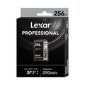 Lexar SD Card 1667X Official Original 250MB/s 64GB 128GB 256GB Memory Card SDXC UHS-II V60 U3 C10 Flash Cards 4K for Camera