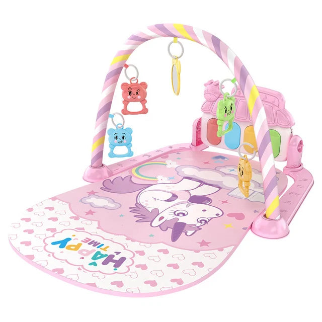 New Baby Activity Fitness Gym Rack 0-1 Year Old Newborn Educational Music Pedal Piano Toddler Toy Gift Mother and Child Supplies