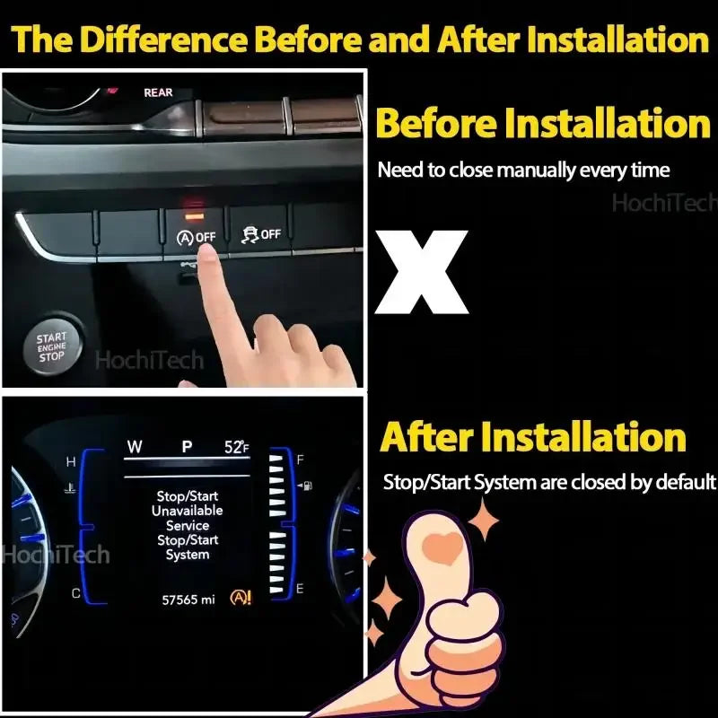 Automatic Stop Start Engine System Off Control Start Stop Canceler Cable for Volkswagen VW Golf7 Golf MK7 7.5 Passat B8 B8.5