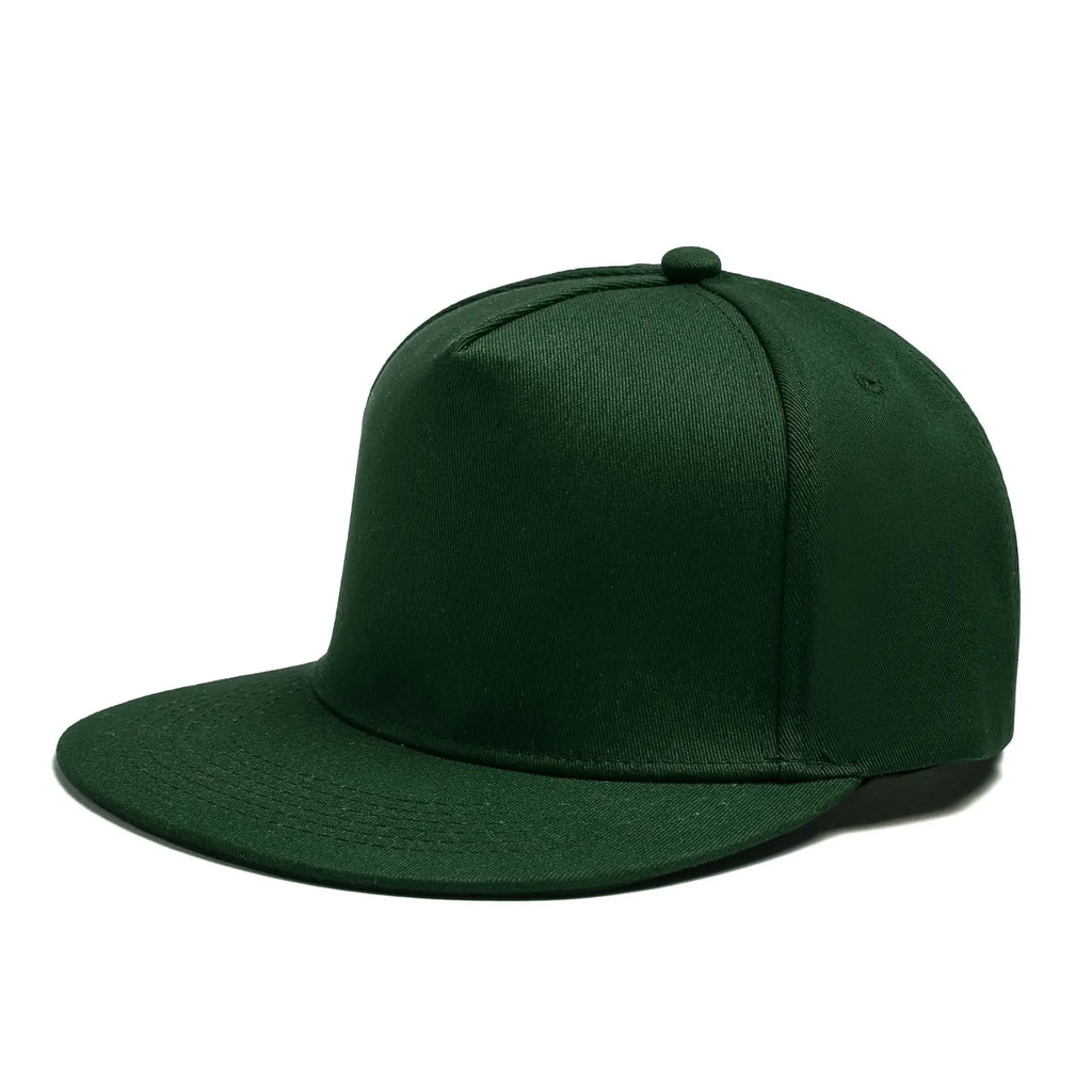 Custom 5-Piece Hip Hop Flat Brim Baseball Cap Set Printed Logo Snapback Hats for Men Women Travel Friendly Wholesale Gorros
