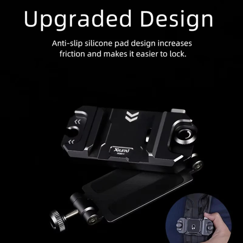 Camera Clip With Plate Camera Quick Release System For Sony Nikon Fuji DSLR Action Camera Backpack Camera Strap Mount