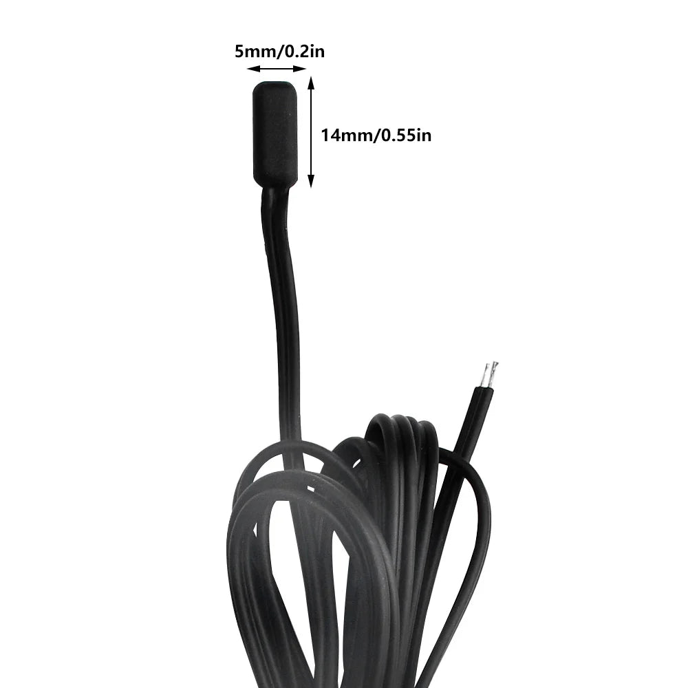 1M 2M 10K Ohm B3435 Temperature Sensor STC-1000 Sensor Probe High Precision Waterproof And Antifreeze NTC Temperature Sensor