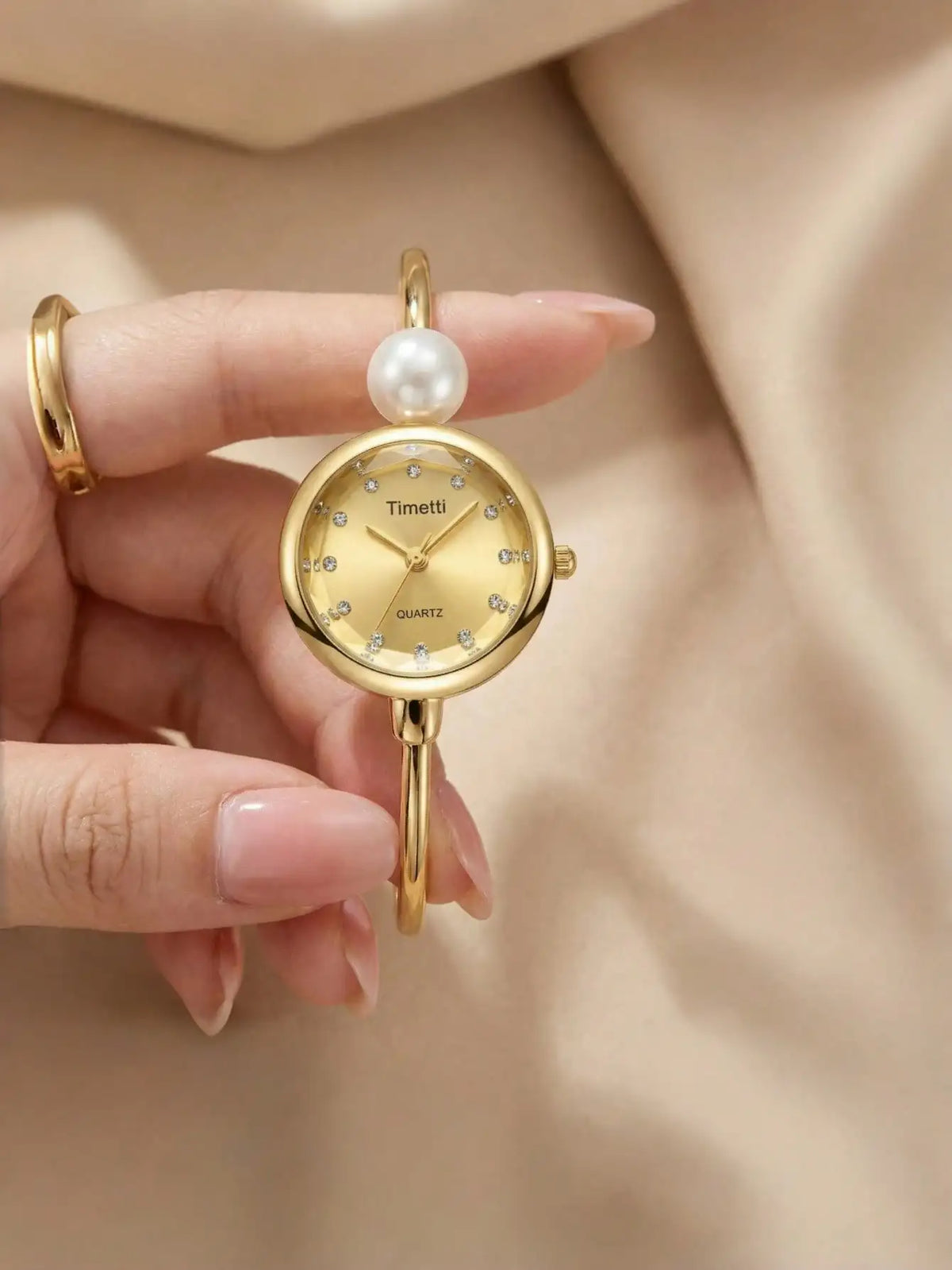 1 Piece of Women's Elegant and Exquisite Bracelet Watch, Casual Women's Wristwatch Suitable for Gift-Giving or Daily Wear