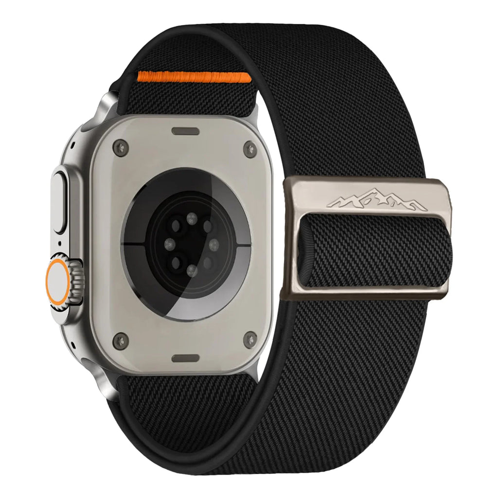 Nylon Strap for Apple Watch Ultra 2 Band 49mm 9 8 7 45mm 41mm 44mm 40mm 42mm Braided Elastic Bracelet for IWatch Series 6 SE 5 4