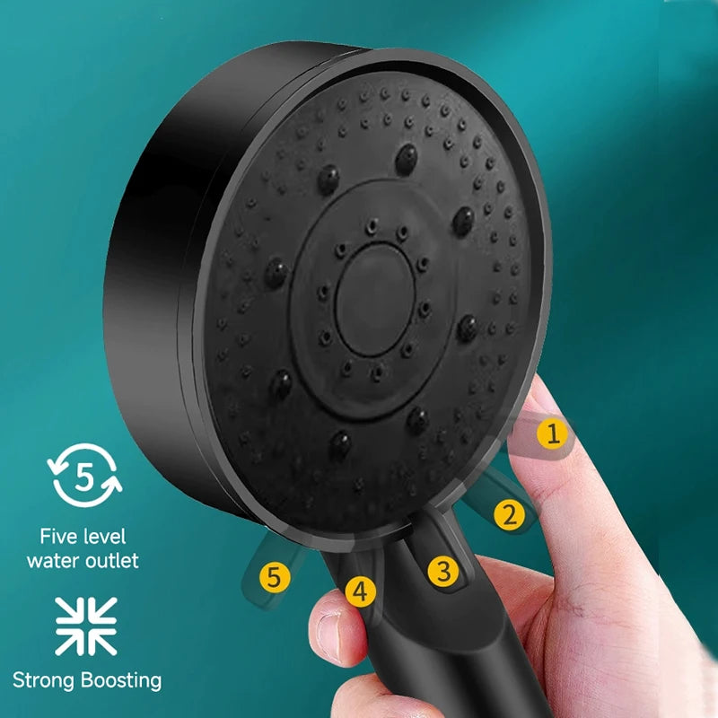 Adjustable High Pressure Shower Head Sunflower Shower Knobs Polishing for Showerhead Rainfall Faucet Tap Bathroom Bath Home