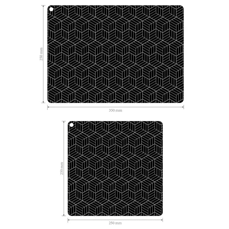 1Pc #3 Sizes Silicone Induction Cooktop Mat Fireproof Protection Induction Stove Baking Plate Protector Home Kitchen Accessories