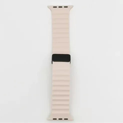 Silicone Strap For Apple watch band 49mm 45  44 40  41 38 42mm magnetic buckle bracelet iWatch Ultra series 7 6 3 se 8 9 Ultra 2