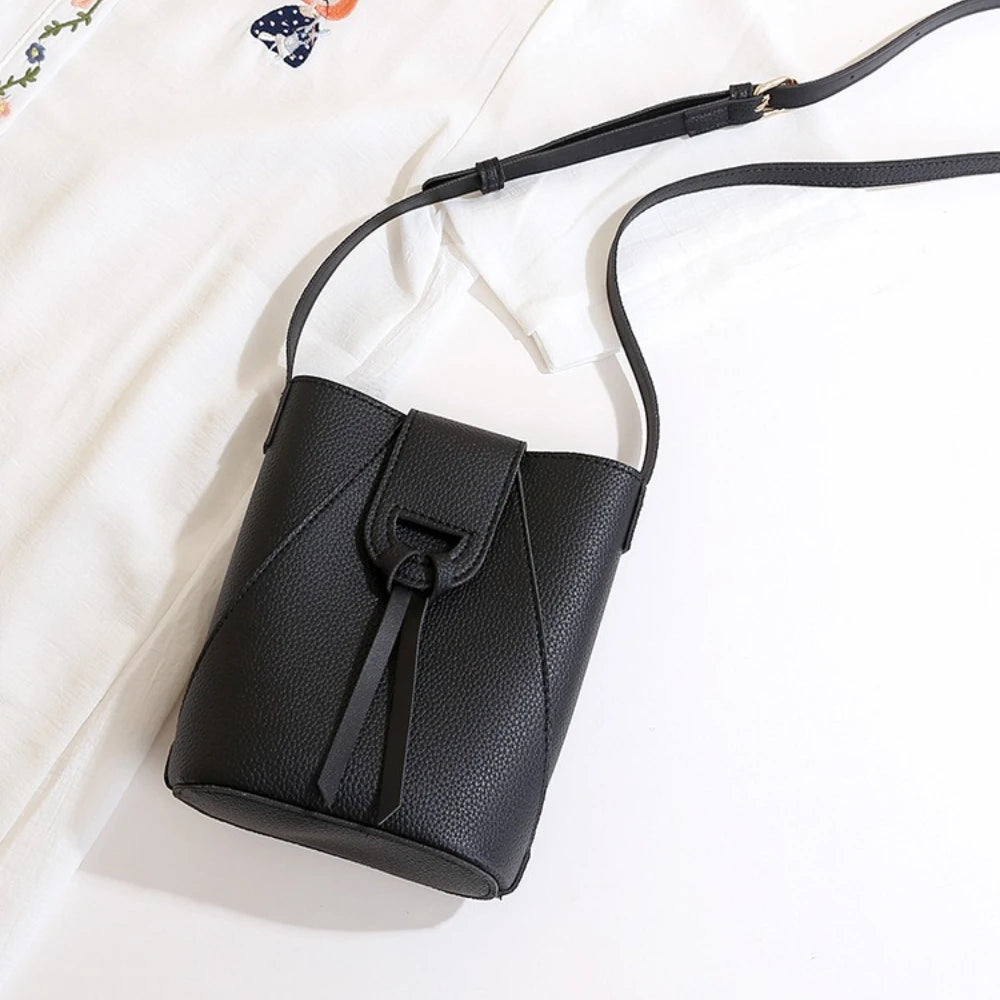 Ladies' Soft Hasp PU Leather Handbag Large Capacity Crossbody Bags for Women Solid Phone Purse Hot Selling Women's Shoulder Bags