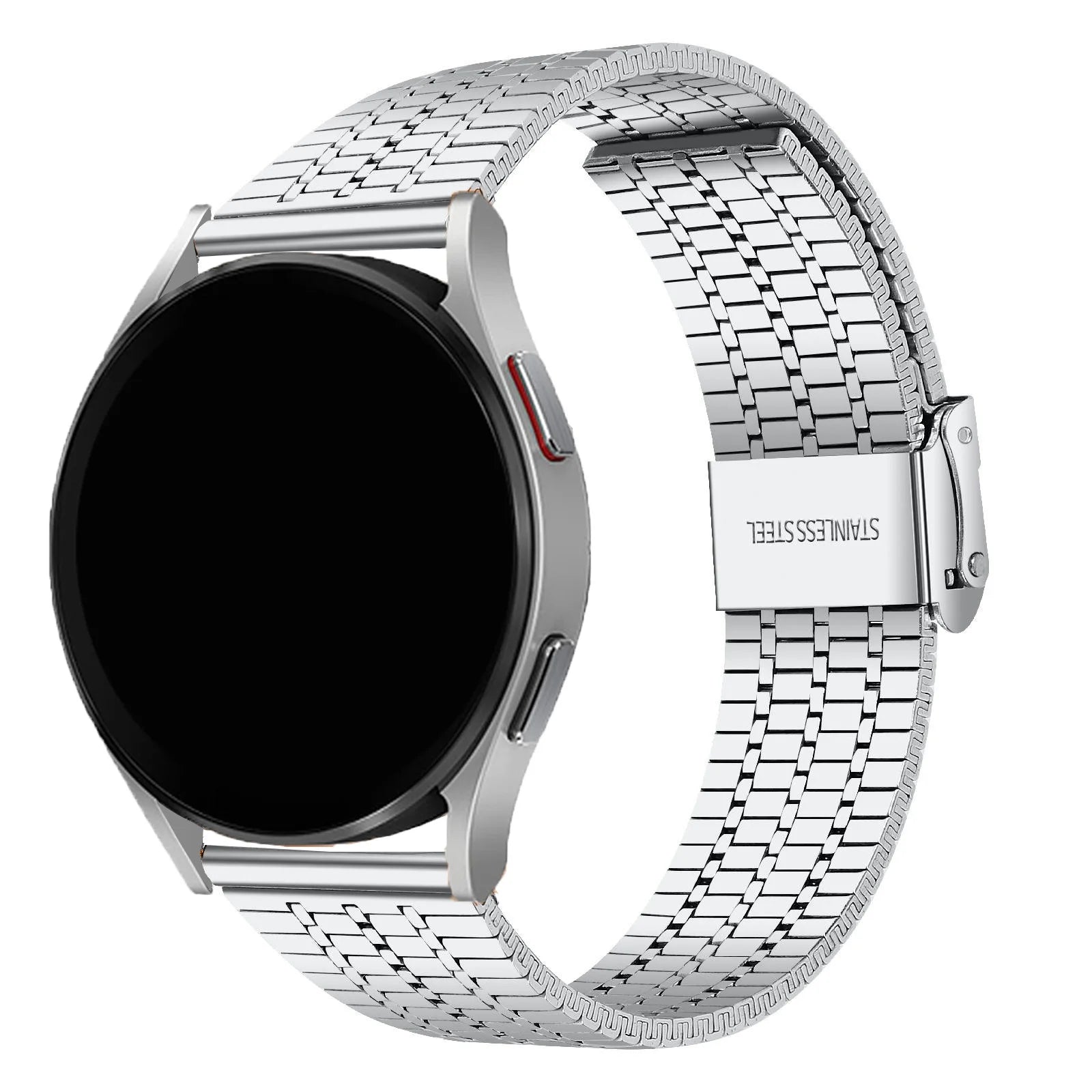 Stainless Steel Strap For Samsung Galaxy Watch 7 6 5 4 44mm 40mm 5Pro 4 Classic 20mm 22mm Bracelet Huawei GT 2 3 4 Pro 46mm Band