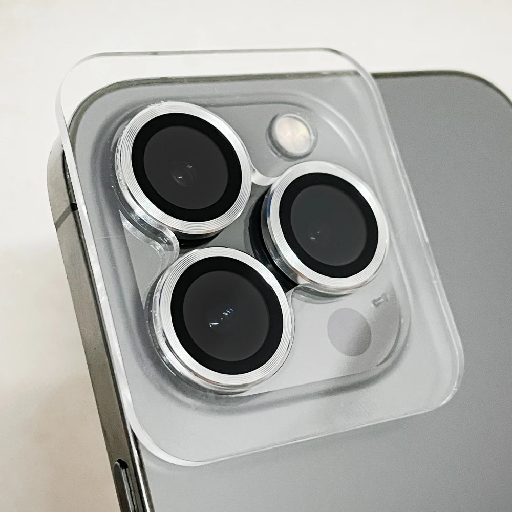 Tempered Glass Camera Lens Protector For iPhone 17 Pro Max 17 Pro 16 Pro 15 Plus 14 13 Mini 12 11 Phone Protection Accessories