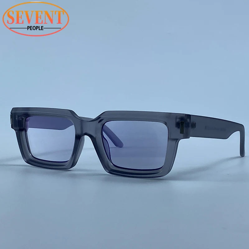 Steampunk Square Sunglasses Men 2026 Luxury Designer Trendy Photochromic Driving Punk Sun Glasses Male Outdoor Streetwear Shades
