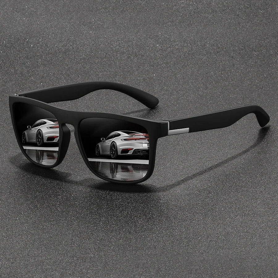 14 PCS Fashion Vintage Square Sunglasses Men Women Fishing Driving Man Luxury Brand Designer Sun Glasses Retro Eyewear UV400