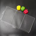 Stainless Steel 304 Food Grade 15-70CM Rectangle BBQ Barbecue Grill Wire Grid Mesh Net