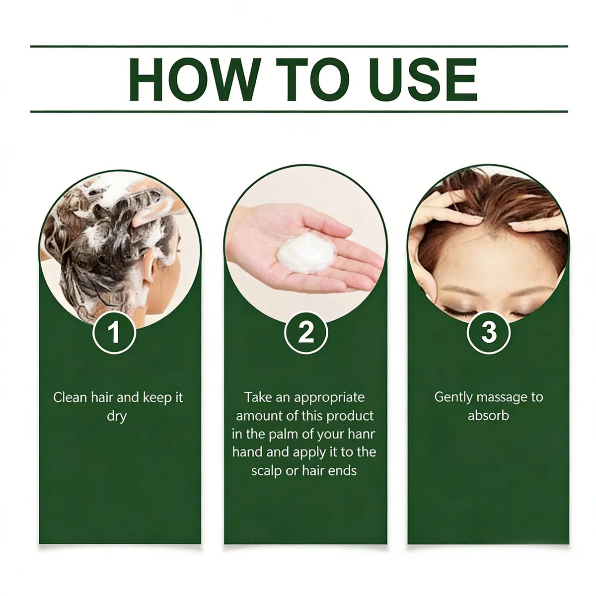 Biotin Ginseng Hair Care Essential Oil Enhances Hair Fullness and Vitality, Strengthens Root Strength, and Promotes Hair Growth
