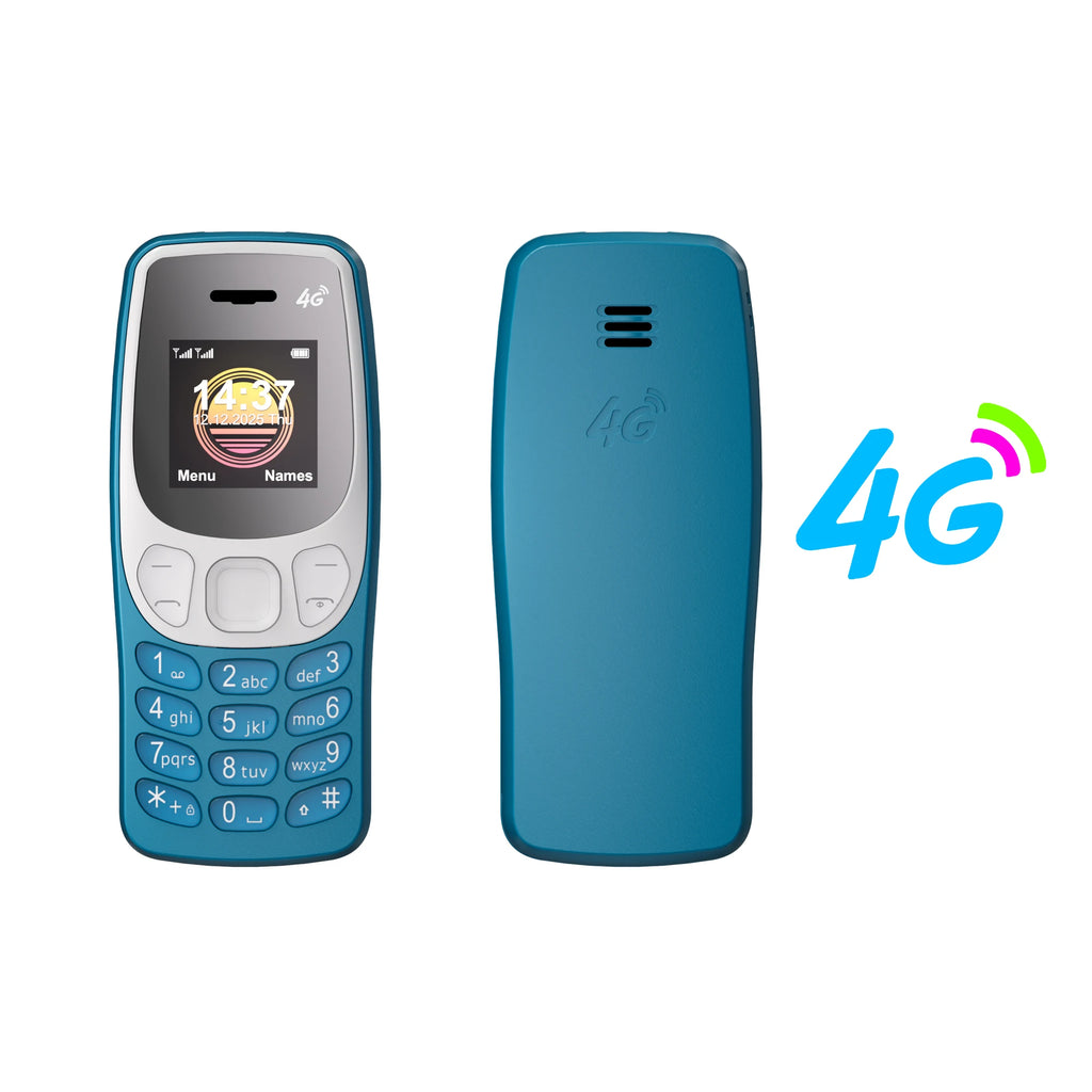 SERVO BM80 LTE Super Small Mobile Phone 4G Network Auto Call Record Speed Dial Blacklist Dual SIM Standby Mini Feature Cellphone
