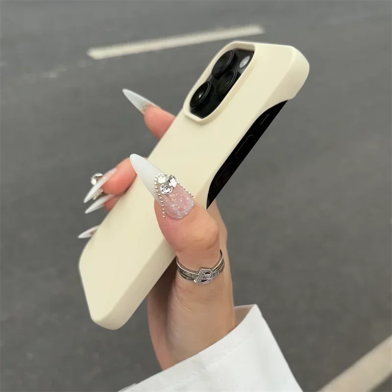 Fashion Soft Candy Liquid Silicone Phone Case For iPhone 18 17 16 11 12 13 14 15 Pro Max Plus Shockproof Bumper Back Cases Cover