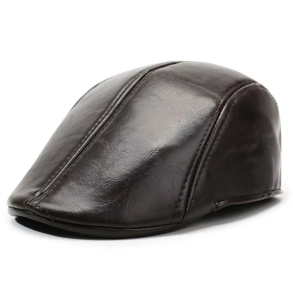 New Soft Men Berets Casual Anti-UV Newspaper Hat Dad Hat Men