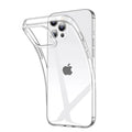 Luxury Ultra Thin Transparent Case for iPhone 18 17 16 15 11 12 13 14 Pro Max X 7 8 Plus Soft TPU Silicone Back Cover Clear Case