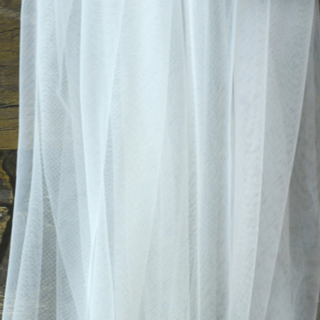1 Pair Bridal Wings Veil Wedding Veil Removable Sleeve Bride Shoulders Cover Shawl Bride Party Accessories Bolero VPG06