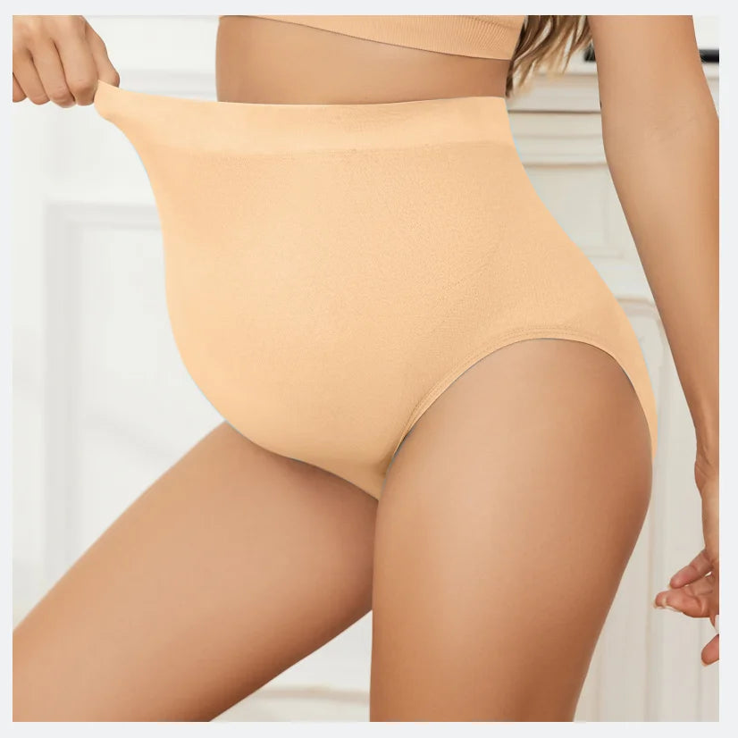 Pregnant Women'S Underwear With A Seamless High Waisted Design  Comfortable And Breathable During Pregnancy