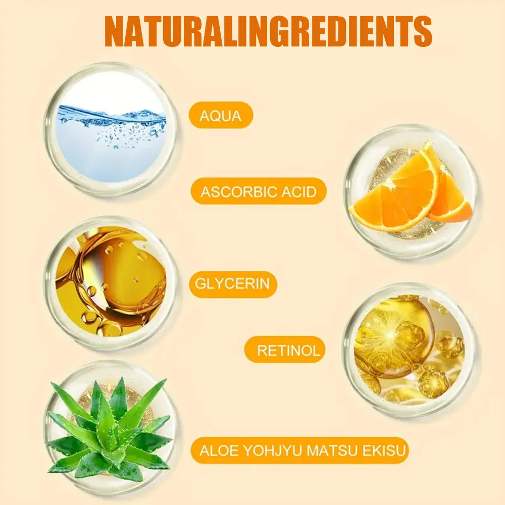 VitaminC Face Whitening Serum Spot Serum Anti Aging Whitening Brightening Dark Spots Freckle Remove Healsdryskin Hyaluronic Acid