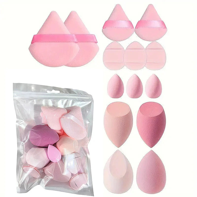 13/33pcs Professional Makeup Brush Set with Accessories for Combination Skin- Featuring Soft Brushes，Suitable for Beginners
