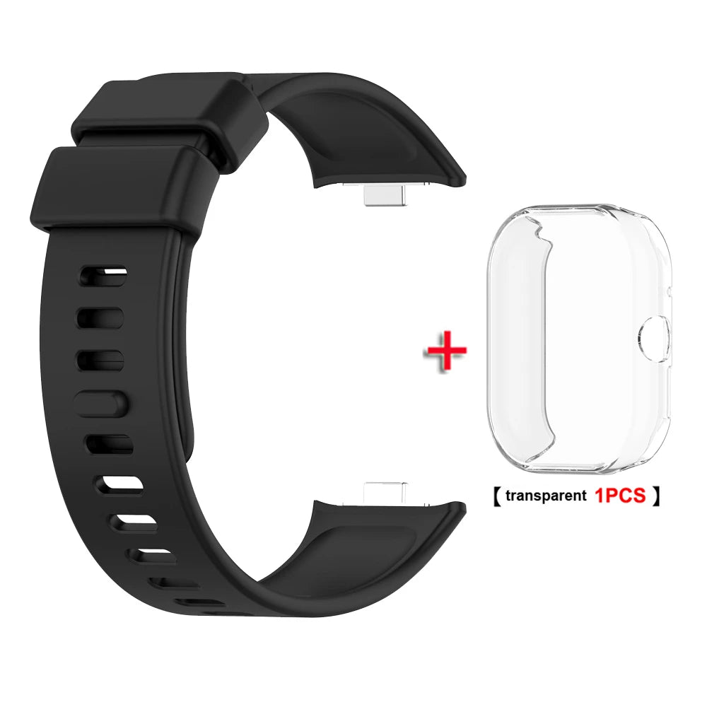 Watch Strap For Xiaomi Redmi Watch 4 Strap Replacement Silicone Strap For Xiaomi Redmi Watch 4 Strap Correa Bracelet