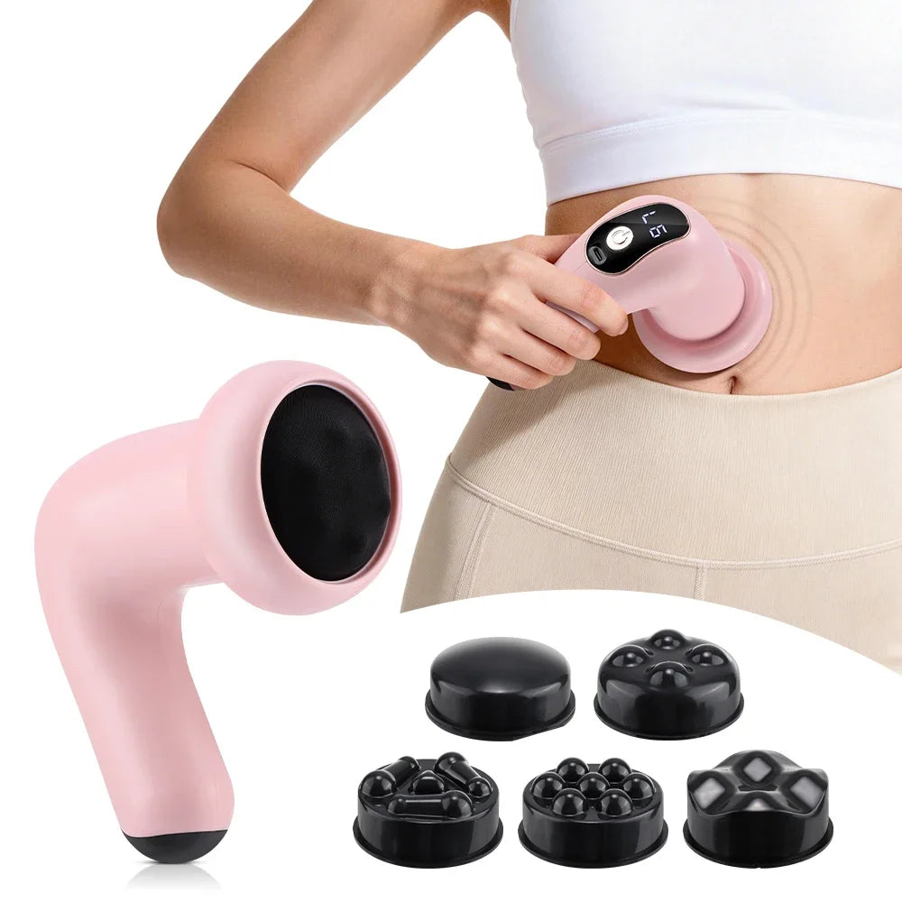 Electric Fat Burner Body Slimming 6 Level Weight Loss Massager For Abdominal Belly Neck Beauty Body Shaping Device USB Recharge