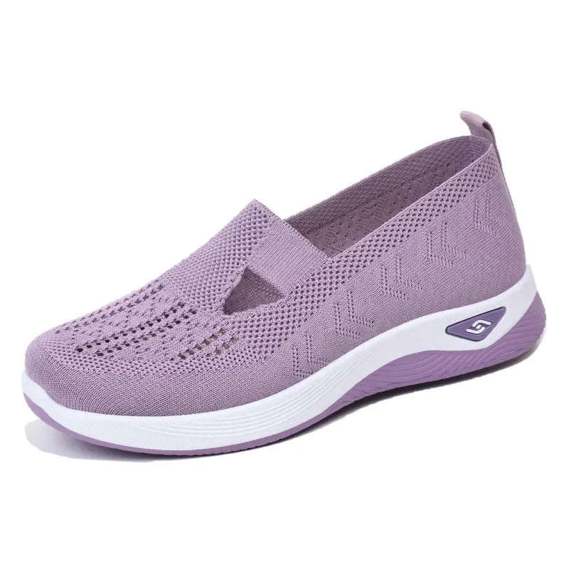Women's Shoes 2025 Summer Casual Sneakers Breathable Mesh Chunky Sole Affordable Free Shipping