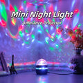 LED Starry Sky Projector Light Bedroom NightLights USB Decoration Atmosphere Projector Lamp 360° Rotating for Weddings Christmas