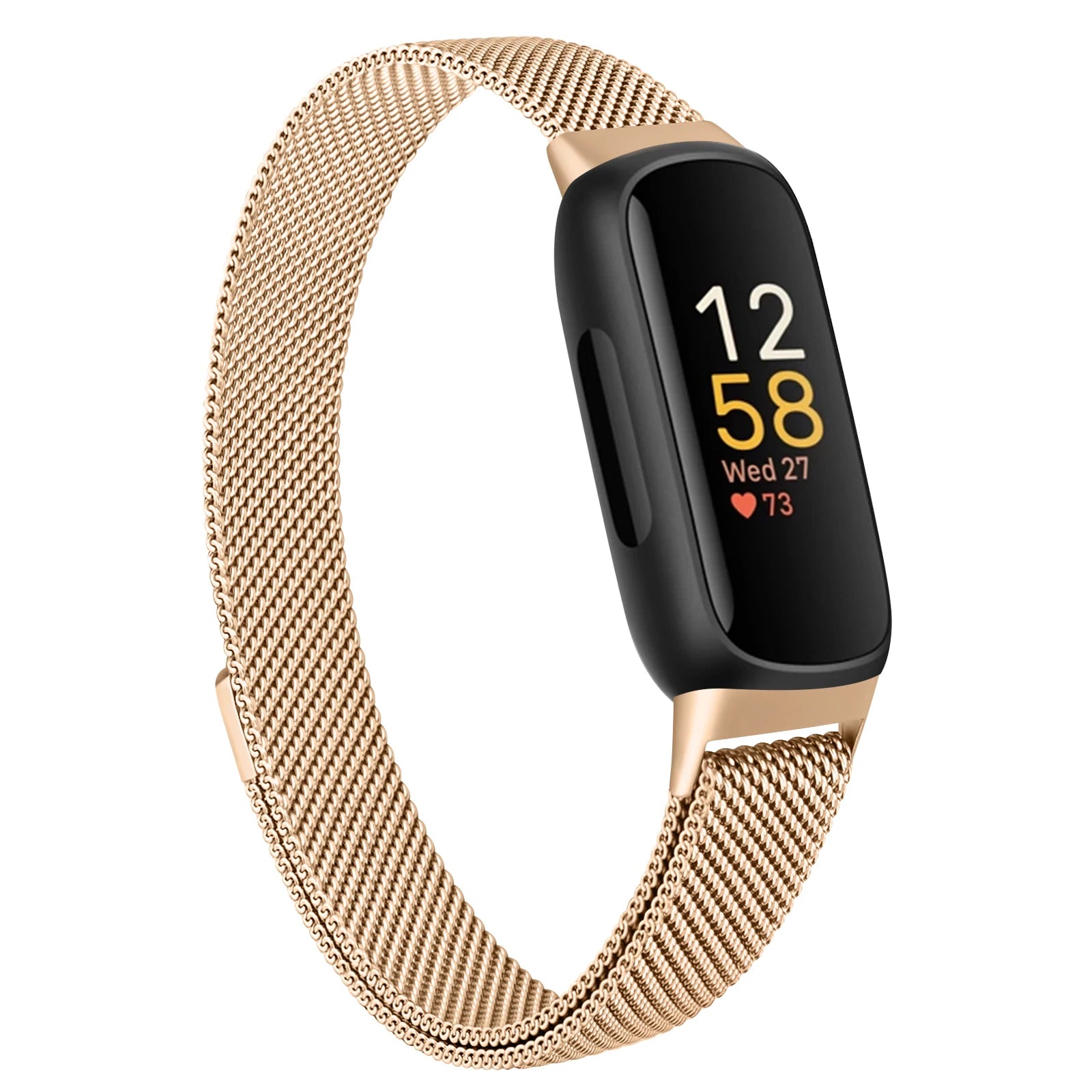 Metal Magnetic Loop Strap For Fitbit Inspire 3 Band Stainless Steel Watchband Bracelet For Fitbit Inspire 3 Strap Wristband