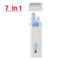 7 In 1 Multifunctional Cleaning Tool Mobile Phone Screen Cleaning Laptop Keyboard Cleaning Brush Bluetooth Headset Cleaning Pen