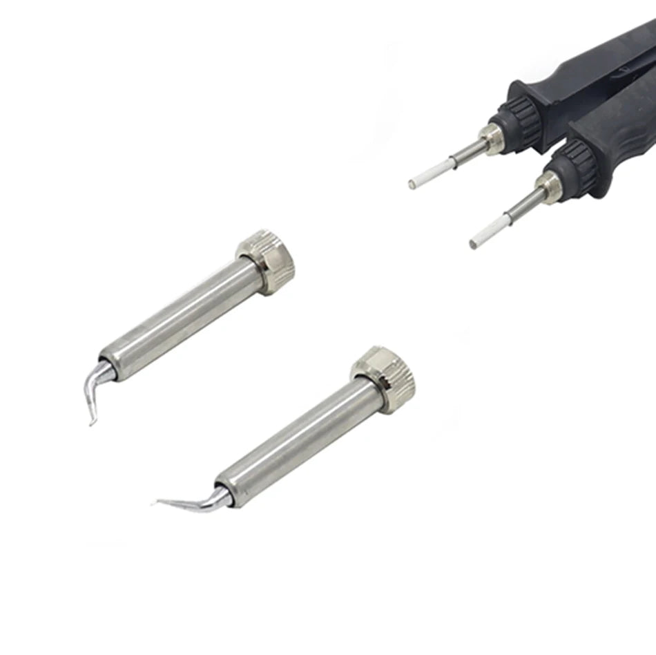 GORDAK 902 BGA Rework Soldering Station Double Electric Heating Clip Soldering Iron Tweezers Desoldering Tool