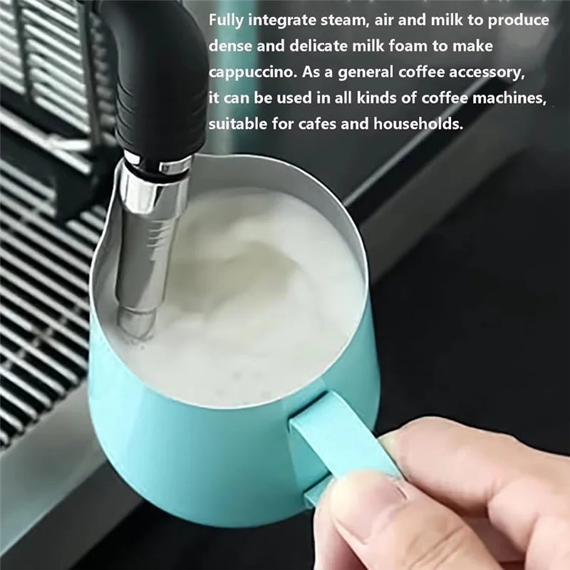 Replacement Steam Wand Tip,Stainless Steel Milk Foam Spout For Delonghi Espresso Machines EC680,EC685 Ecp3631,ECP35.31
