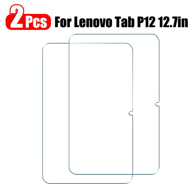 2Pcs Screen Protector Tempered Glass For Lenovo Xiaoxin Pad Pro 12.7 inch 2023 Lenovo Tab P12 12.7 Pro 12.6 Tablet Film