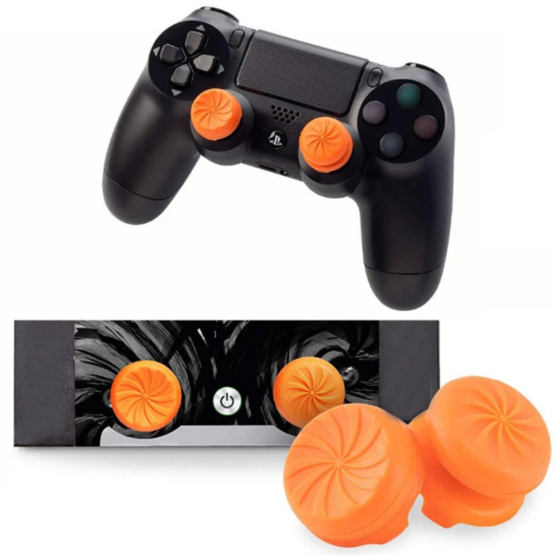 2pcs Hand Grip Extenders Caps Game Controller Gamepad Thumb Stick Grips Rocker Stick Extenders Caps For PS4 PS5 Xbox Accessories