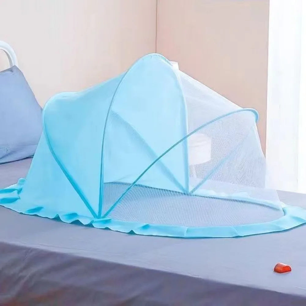 New Foldable Bed Mosquito Net Baby Accessories Undecided Baby Canopy Yurt Plastics Sunshade Mosquito Cover
